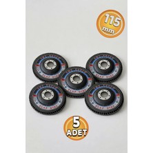 Cmc Tools CMC4134 Alüminyum Flap Disk 115 mm 40 Kum Zımparalama Disk (5 Adet)