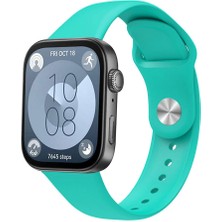 Nextron Huawei Watch Fit 3 / Fit 4 / Fit 4 Pro Uyumlu Kordon Yüksek Kaliteli Yumuşak Spor Silikon Kordon