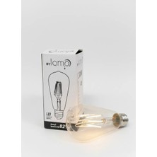 Maison Avf Bylamp LED Ampul 6 Watt E27 Rustik Bohem Yüksek Işık Gücü Ampul