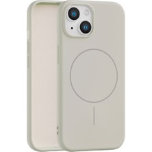 Fenza iPhone 13 Uyumlu Içi Kadife Magsafe Wireless Şarz Özellikli Telefon Kılıfı