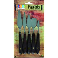 Südor Çelik Spatul 5 Li Set Sf9009 Sanatsal Malzemeler İçin Kullanışlı ve Dayanıklı Araçlar