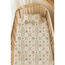 Tba Collection Anne Yanı Beşik Lastikli Çarşaf Seti - 55x95 cm - Cozy Goose