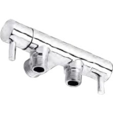 Damla Su Çift Cıkıslı  Ara Musluk 1/2 Giriş 3/8 Cıkıs