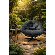 Petkamp Garden Axis 360 Derece Döner Mekanizmalı Berjer Tekli Koltuk