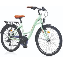 Corelli Glowie 28 Jant 44CM Green Cooper Yeşil Bakır Şehir Bisikleti