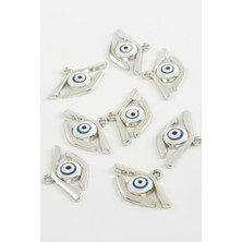 Göz Tek Kulplu Mineli Bileklik ve Kolye Ucu Aparatı 1 Adet Nemere