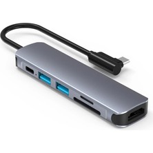 Airsky HC74CL 6 In 1 Hdmı Çevirici L Tipi Nemere