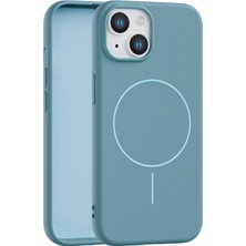 Fenza iPhone 15 Uyumlu Içi Kadife Magsafe Wireless Şarz Özellikli Telefon Kılıfı