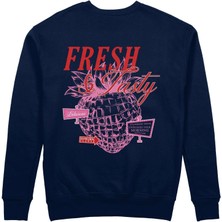 The Lucid Lab Fresh & Tasty Sweatshirt - Lacivert