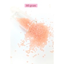 Dökme Cam Kum Boncuk (11/0) 2 mm - 60 Gram -  Pudra - BNC060 Nemere
