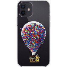 Adasena iPhone 11 Uyumlu Magsafe Şarj Özellikli Şeffaf Baskılı Desenli Kılıf - Uçurtma Ev
