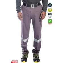 Frekans İş Güvenliği Safesawa Oscar Kışlık 7/7 Gri Pantolon 2142