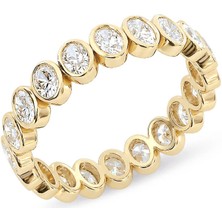 Lilarote 1.49 Ct Oval Pırlanta Tamtur Yüzük