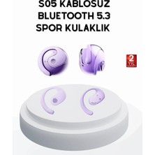 S05 Bluetooth 5.3 Kulaklık Ipx4 Su Geçirmez Hızlı Eşleşme Güçlü Stereo Ses Nemere