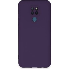  General Mobile Gm 20 Kılıf Nano Içi Kadife Silikon - Mor Nemere