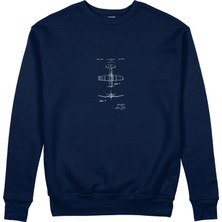 The Lucid Lab F4U Corsair Sweatshirt - Lacivert