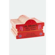 Lal (Granat) & Kova Burç Bileklik Kartı Nemere