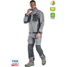 Frekans İş Güvenliği Safesawa Master Teknik Plus Likralı Stretch Ceket 9141