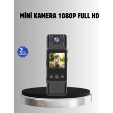 180° Döner Lensli Mini Kamera 1080P Full Hd Hareket Algılama 1200MAH Nemere