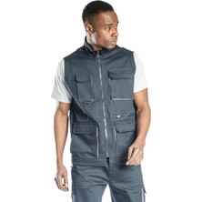 Frekans İş Güvenliği Safesawa Tommy Likralı Teknik Bol Cepli Iş Yelek 9140