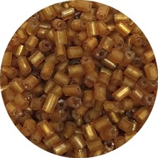 Kesme Cam Boncuk 2mm - 60 Gram - Şeffaf Kahverengi - BNC354 Nemere