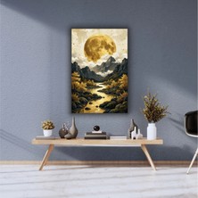 Japon Sanatı Temalı Dekoratif Cam Tablo