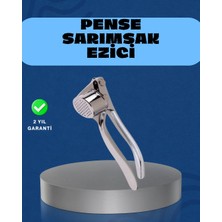 Mutfak Sarımsak Ezici Kaymaz Saplı Güçlü Mekanizma Nemere