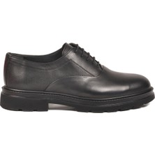 Ayakmod Siyah Hakiki Deri Erkek Günlük Ayakkabı 381 M