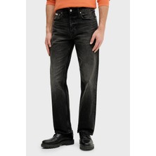 Calvin Klein Pamuklu Regular Fit Normal Bel Jeans LV04RE722G2U4 Erkek Kot Pantolon LV04RE722G 2u4