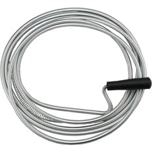 Gider Açma Teli 3 M - Lavabo Küvet ve Duş Tıkanıklığı Için Profesyonel Spiral Nemere