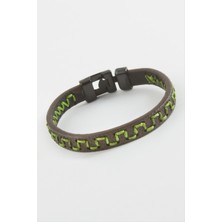 Labirent Kaliteli Suni Deri Bileklik Nemere