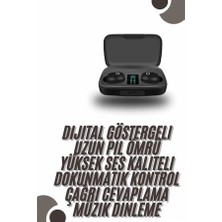 Tws Bluetooth Kulaklık 5.0 Bluetooth Bağlantılı Dokunmatik Kontrol Özelliği Nemere