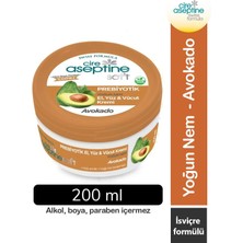 Cire Aseptine Soft Avokado Özlü Yoğun Nemlendirici Prebiyotikli Krem 200 ml Nemere