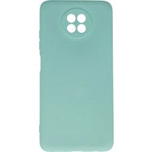  Xiaomi Redmi Note 9 5g Kılıf Nano Içi Kadife Silikon - Turkuaz Nemere