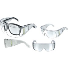 Gözlük Üstü Antifog Buğulanmaz Laboratuvar Şeffaf Iş Güvenlik Gözlüğü Ce Nemere
