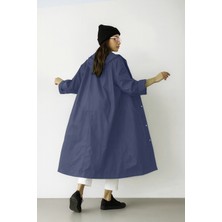 Altınmakas First Master Lacivert Pvc Polyester Balıkçı Kapşonlu Pardösü Yağmurluk Xxl 0,32 mm Art No 507051DB