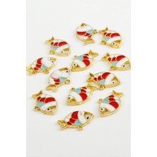 Balık Tek Kulp Mineli Bileklik ve Kolye Ucu Aparatı 1 Adet Nemere