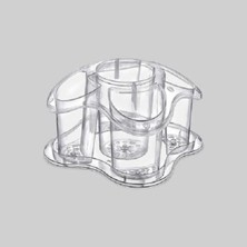 Papatya Masa Üstü Kaşıklık Şeffaf ROYALEKS-E227 Nemere