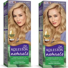 Naturals Saç Boyası Vanilya Sarısı 11/7 2x Paket Nemere