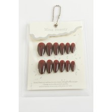 Mina Beauty Kedi Gözü Takma Tırnak Nemere