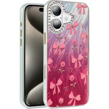  iPhone 16 Kılıf Blade Aynalı Desenli Kapak - Desen 3 Nemere