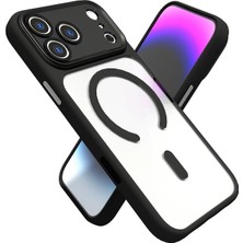  Apple iPhone 17 Pro Max Hazar Magsafe Kapak - Siyah Nemere