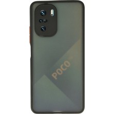  Xiaomi Poco F3 Kılıf Montreal Silikon Kapak - Siyah Nemere
