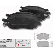 Mga Hyundai Accent Era Ön Fren Balata Takımı Dizel Benzinli