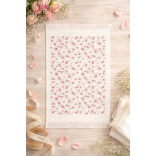 %100 Pamuk Saçaklı Dijital Baskı El&yüz Havlusu 40X60 Cm–yumuşak Doku,yüksek Su Emici Mutfak Havlusu