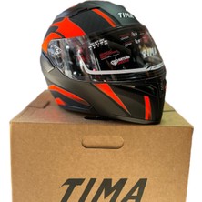 Motopya Çene Açılır Kask Tıma