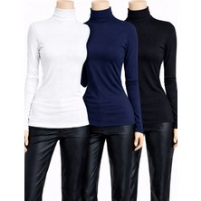 Belpa Kadın 3'lü Uzun Kollu Body