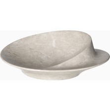 Zaha Hadid Design Swirl L25 Mermer Dekoratif Kase