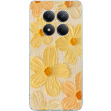 TechTree Redmi Note 15 Pro 5g Uyumlu Güneşin Dokunuşu Sarı Papatya Baskılı Silikon Kılıf