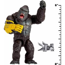 Godzilla x Kong Aksiyon Figürü 15 Cm Kong With B.E.A.S.T. Glove - Playmates